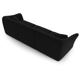 Cosmopolitan Design Crna baršunasti sofa 292 cm Tokyo – | shoptok.hr