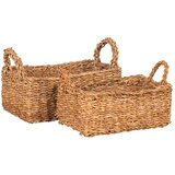 House Nordic Košare v kompletu 2 ks iz morske trave 32x23x13 cm Morella – | Shoptok.si