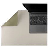  podloga za mizo levia 800x400 usnjena dvostranska bež olivna 111200 levia | Shoptok.si