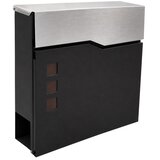 Master Poštanski sandučić 370x105x370mm 160306 crni/inox | Eponuda.ba