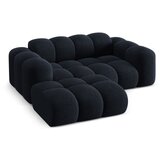 Cosmopolitan Design Tamno plava kutna garnitura od šenila (s lijevim kutom/s ležaljkom) Treno – | shoptok.hr