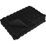  Protuklizna deka od umjetnog zečjeg krzna Olite 4 pcs Crna | shoptok.hr