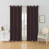 YSTELLAA 2x 140x145cm Zatemnitvene termo zavese z rinkami | Shoptok.si