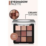 Flormar Eyeshadow Palette paleta senčil za oči odtenek 004 Follow Your Heart 9 g | Shoptok.si