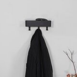 Spinder Design Crna metalna zidna vješalica s policom Dax Play – | shoptok.hr