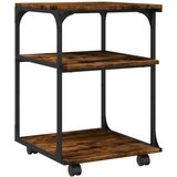  Stalak za pisač s 3 razine boja hrasta 43 x 48 x 64 cm drveni | shoptok.hr