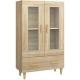  Visoka komoda boja hrasta sonome 70x31x115 cm konstruirano drvo | shoptok.hr