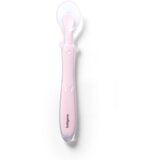 BabyOno silikonska elastična žlica 6 m+, roza | shoptok.hr
