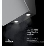 Klarstein Silver Lining kosa napa | Režim ekstrakcije i recirkulacije | Visokokvalitetni dizajn | 597 m³/h | 60 cm | shoptok.hr