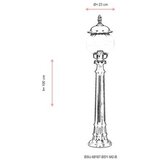 Opviq Vanjska lampa BSU-68187-BSY-M2-B, 100 cm, Podna, IP65, E27, 60W, Crna | Eponuda.ba