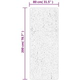  HUARTE kratkih vlakana mekani i perivi zeleni 80x200 cm | shoptok.hr