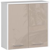 AKORD Viseca omara W 60 cm FIN 2D - bela-kapučinova sijaj, (21714017) | Shoptok.si