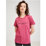 Tommy Hilfiger Pink Women's T-Shirt - Women | Shoptok.si