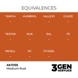 AK Interactive Light Rust 17ml - 3rd Gen Akrilna Boja AK11105 Slike