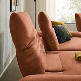 Dieter Knoll KOTNA SEDEŽNA GARNITURA, šenilja opečnato rjava | Shoptok.si