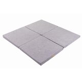 MeowBaby Siva dječja podloga za igru 120x120 cm - | shoptok.hr