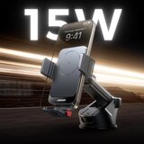 Bežični Brezžični avtopolnilec Joyroom JR-ZS241S 15 W črn | Shoptok.si