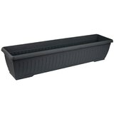 Plastična žardinjera Jadran (Vanjska dimenzija (D x Š x V): 80 x 20 x 17 cm, Antracit) Cijene