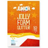 Jolly glitter foam, eva pena sa šljokicama, crvena, A4, 10K ( 134130 ) Cene