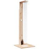  tuš 214,5 cm Masivna borovina i nehrđajući čelik | Eponuda.com