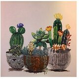  Ručno oslikana slika (Materijal: Drvo, Š x V: 30 x 30 cm) Cijene