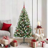  Umjetno Božićno drvce s pokrivačem snijega 150 LED lampica | shoptok.hr