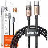 McDodo USB-C KABEL ZA HITRO POLNJENJE USB TIPA C 5A 100W 1M LED ZLAT, (5000259862) | Shoptok.si