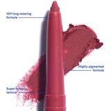 3INA The Automatic Lip Pencil črtalo za ustnice odtenek 254 - Red pink 0.35 g | Shoptok.si
