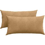 vidaXL Blazine za kavč 2 pcs Rjava 80 x 40 cm Žametna tkanina, (5000083912) | Shoptok.si