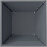  Vrtna saksija 5 pcs Antracit 35 x 35 x 15 cm Čelična vrata | shoptok.hr