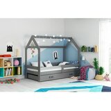 House drveni dečiji krevet - 160x80 cm - grafit QV3XGNQ Cene