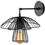 Squid Lighting Črna stenska svetilka Root, višina 36 cm Cene