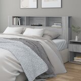 vidaXL Uzglavlje s ormarićem boja hrasta sonome 200x18,5x104,5 cm | shoptok.hr