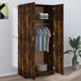  Ormar boja dimljenog hrasta 80 x 52 x 180 cm konstruirano drvo | shoptok.hr