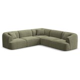 Cosmopolitan Design Zelena kutna garnitura od samta Campi – | shoptok.hr