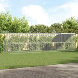  Kavez za piliće 4 pcs Srebrno 800 x 200 x 200 cm Čelik i PE Cijene
