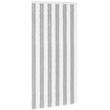 vidaXL Zavjesa protiv insekata Chenille Siva i bijela 100 x 200 cm - Siva i bijela (dvostripa) 100 x 200 cm | shoptok.hr