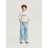 Reserved Baggy traperice s privjeskom - plava | shoptok.hr