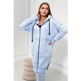 Kesi Insulated set with a long blue sweatshirt Cijene