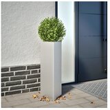 vidaXL Vrtne sadilice 2kom trokutasta 30x26x75cm od pocinčanog čelika | shoptok.hr