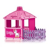 Dolu Kućica za decu sa ogradom Unicorn | ePonuda.com