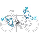 Olimp Sport Spiralna brava sa ključem za bicikl | ePonuda.com