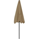  Suncobran za plažu smeđesivi 200 x 125 cm | Eponuda.com