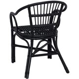  Stolica koja se može slagati Crna 58 x 60 x 81 cm Ratan | Eponuda.com