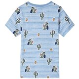  Dječja majica plava šarena 92 | shoptok.hr