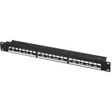 Logilink 19' Patch Panel 1U, 24 prazan, sa nosačima kabla NK4065 ( 6231 ) | Eponuda.com