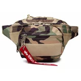 Alpha Industries torba za okoli pasu Tactical Waist Bag 128925 Zelena