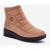 EVENTO Women's Padded Snow Boots Beige Helis Cene