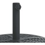  Baza suncobrana za stupove Ø 38/48 mm 25 kg okrugla | shoptok.hr