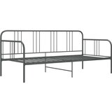 The Living Store Posteljni okvir siv kovinski 90x200 cm - Posteljni Okvir, (21531464) | Shoptok.si